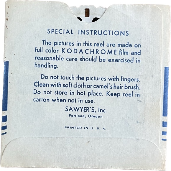 🎈2/$20 - VIEW-MASTER 289 “Desert Cactus in Bloom” Reel. - Picture 3 of 3